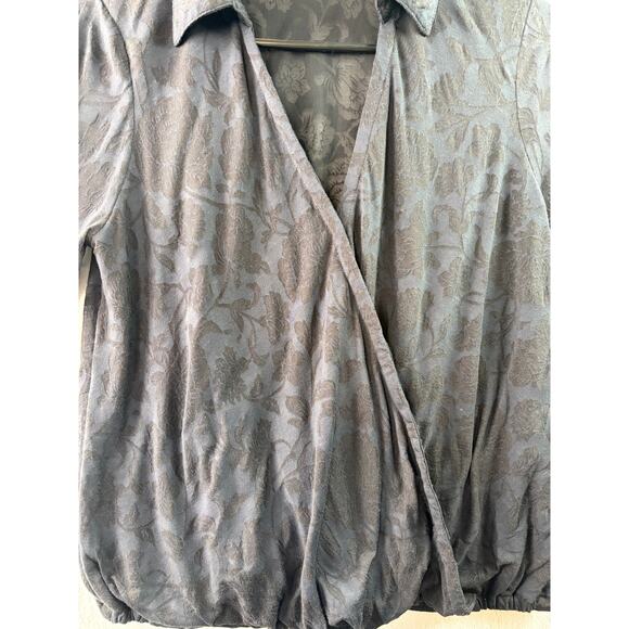 Maeve by Anthropologie – Lydia Floral Burnout Top – Black – Size S - Picture 7 of 7